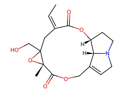(5R,9Z,12R,18R)-9-ETHYLIDENE-7-(HYDROXYMETHYL)-5-METHYL-3,6,11-TRIOXA-15-AZATETRACYCLO[10.5.1.0?,?.0(1)?,(1)?]OCTADEC-1(17)-ENE-4,10-DIONE structure