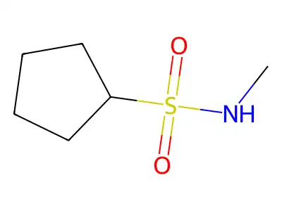 N-methylcyclopentanesulfonamide structure