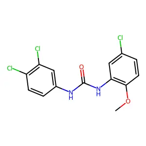 N-(5-Chloro-2-methoxyphenyl)-N'-(3,4-dichlorophenyl)urea structure