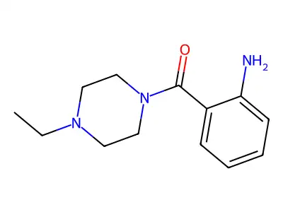 2-(4-Ethylpiperazine-1-carbonyl)aniline structure