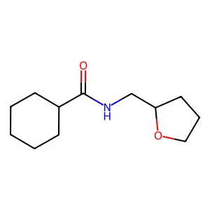 N-四氢糠基环己烷甲酰胺 structure