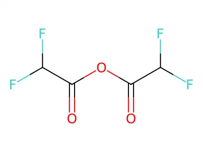 Difluoroacetic anhydride structure