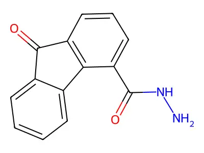 9-Oxo-9H-fluorene-4-carbohydrazide structure