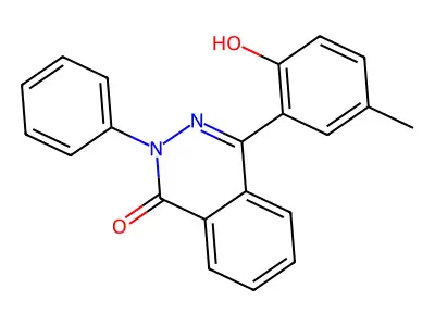 4-(2-Hydroxy-5-methylphenyl)-2-phenyl-1(2H)-phthalazinone structure