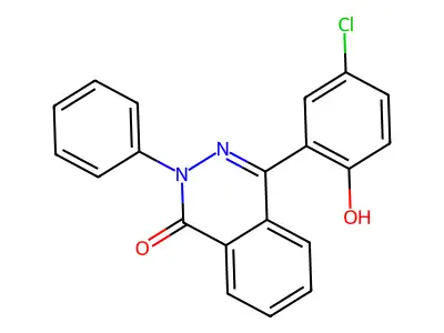 4-(5-Chloro-2-hydroxyphenyl)-2-phenyl-1(2H)-phthalazinone structure
