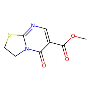 methyl 5-oxo-2,3-dihydro-5H-[1,3]thiazolo[3,2-a]pyrimidine-6-carboxylate structure