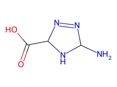 5-amino-4,5-dihydro-3H-1,2,4-triazole-3-carboxylic Acid structure