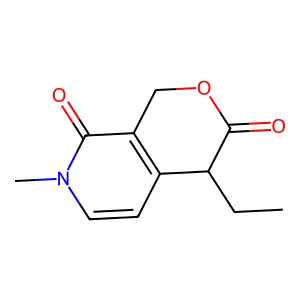4-Ethyl-7-methyl-1,4-dihydropyrano[3,4-c]pyridine-3,8-dione structure