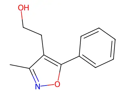 2-(3-Methyl-5-phenylisoxazol-4-yl)ethanol structure