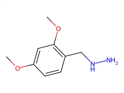 (2,4-Dimethoxyphenyl)methylhydrazine structure
