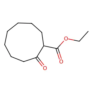 Ethyl 2-oxocyclononanecarboxylate structure