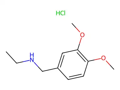 [(3,4-Dimethoxyphenyl)methyl](ethyl)amine structure