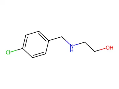 2-(4-Chloro-benzylamino)-ethanol structure