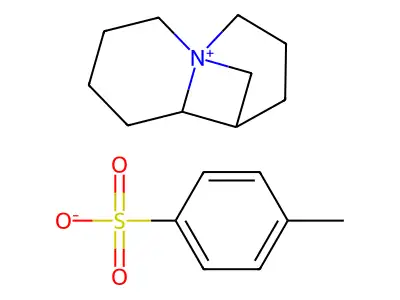 endo-1,5-Methylenequinolizidine p-toluenesulfonate structure