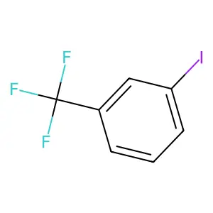 Benzene, 1-iodo-3-(trifluoromethyl)- structure