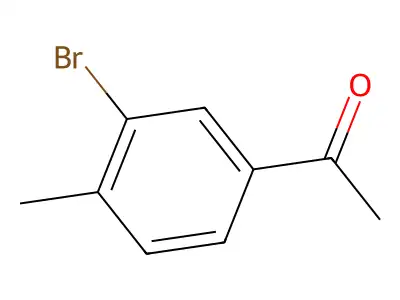 1-(3-Bromo-4-methylphenyl)ethan-1-one structure