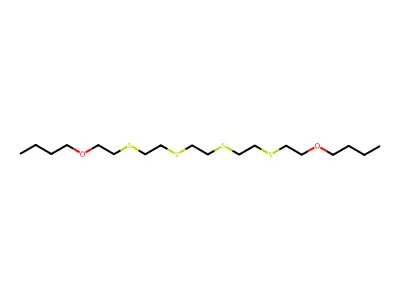 5,20-Dioxa-8,11,14,17-tetrathiatetracosane structure