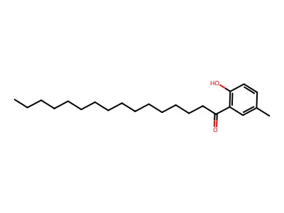 1-(2-Hydroxy-5-methylphenyl)hexadecan-1-one structure