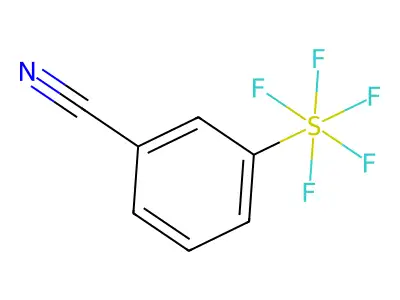 3-(Pentafluorosulfanyl)benzonitrile structure