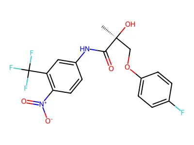4-Desacetamido-4-fluoro Andarine structure