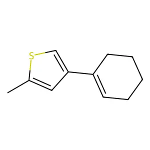4-(Cyclohexen-1-yl)-2-methylthiophene structure