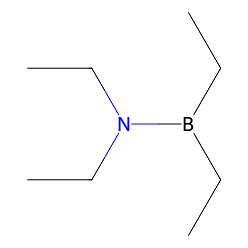 (Diethylamino)diethylborane structure