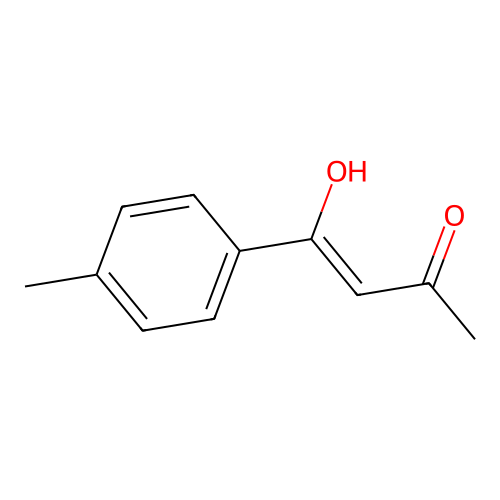 2-Buten-1-one, 3-hydroxy-1-(4-methylphenyl)- structure