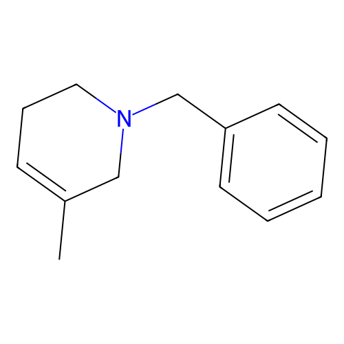 1-Benzyl-5-methyl-1,2,3,6-tetrahydropyridine structure