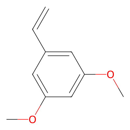 3,5-Dimethoxystyrene structure