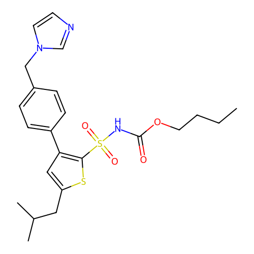 Buloxibutid structure