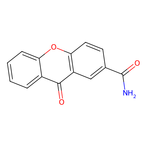 9-Oxoxanthene-2-carboxamide structure