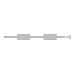 1,3-Pentadiyne, 1-iodo- structure