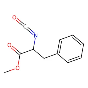 Methyl (S)-2-Isocyanato-3-phenylpropionate structure