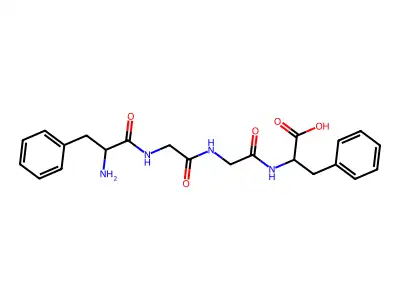 Phe-Gly-Gly-Phe structure