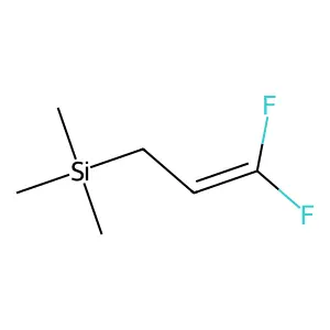 (3,3-Difluoroallyl)trimethylsilane structure
