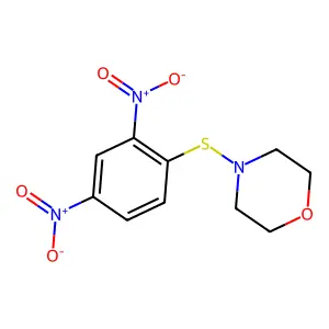 4-[(2,4-Dinitrophenyl)sulfanyl]morpholine structure