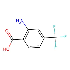 4-(Trifluoromethyl)anthranilic acid structure