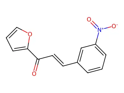 1-(2-Furyl)-3-(3-nitrophenyl)prop-2-en-1-one structure