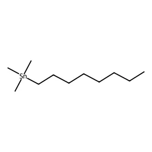 Trimethyloctyltin structure