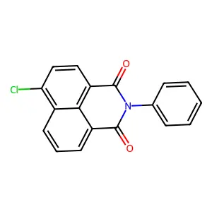 6-chloro-2-phenyl-1H-benzo[de]isoquinoline-1,3(2H)-dione structure