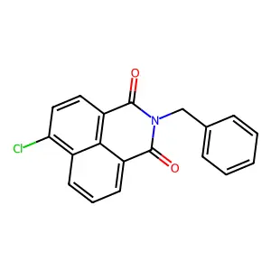 2-Benzyl-6-chloro-1H-benzo[de]isoquinoline-1,3(2H)-dione structure