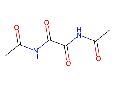 N,N'-Diacetyloxamide structure
