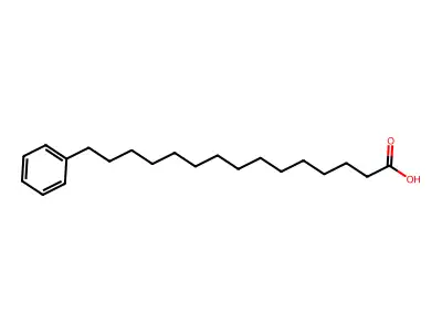 16-phenylhexadecanoic Acid structure