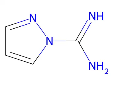 Pyrazole-1-carboxamidine monohydrochloride structure