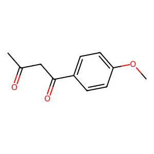 1-(4-Methoxyphenyl)butane-1,3-dione structure