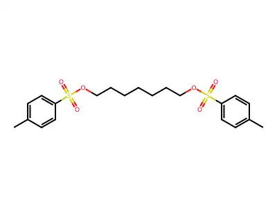 Heptane-1,7-diyl bis(4-methylbenzenesulfonate) structure