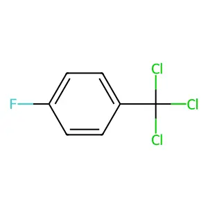 1-Fluoro-4-(trichloromethyl)benzene structure