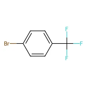 Benzene, 1-bromo-4-(trifluoromethyl)- structure