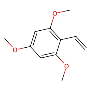 2,4,6-Trimethoxystyrene structure