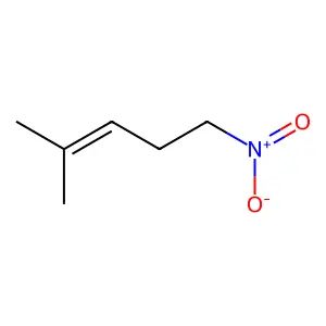 2-Methyl-5-nitro-2-pentene structure